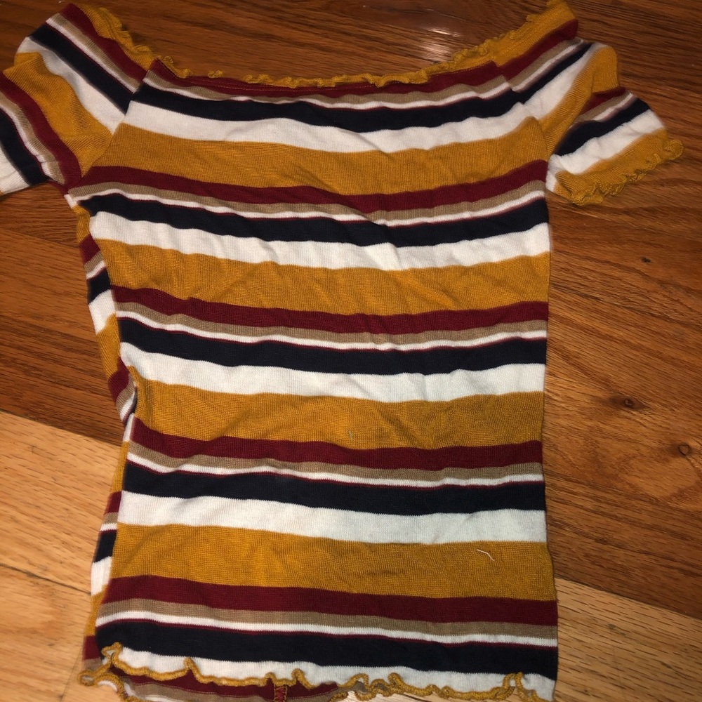 Off the shoulder shirt
